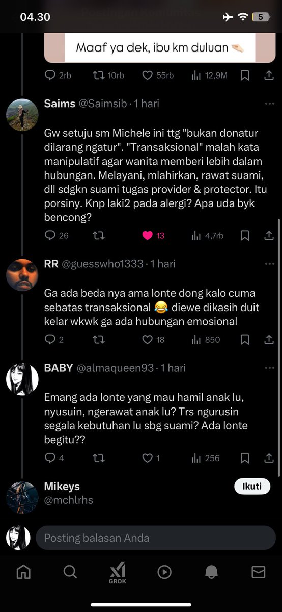 almaqueen93's tweet photo. @mchlrhs @guesswho1333 @Saimsib @saladinxix Tapi yang dibahas kakak itu diatas tentang pernikahan bwangg. Gada ya org pacaran mau ngelayani, melahiran dan merawat “suami” , baca lagi coba https://t.co/IzcRIwN3hM