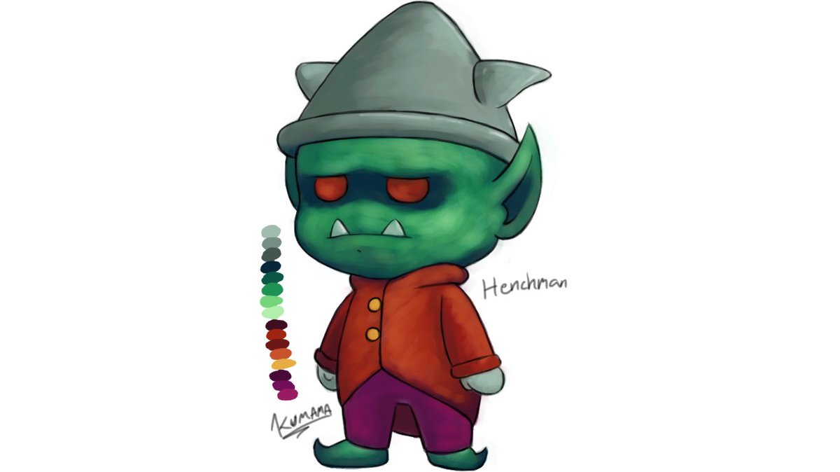 TheKumama's tweet photo. Nearing the end of this project- all the characters are colord and the videos are made! #StardewValley #ProfessorSnail #Rasmodius #Wizard #Morris #Henchman https://t.co/hKG0QKnNny