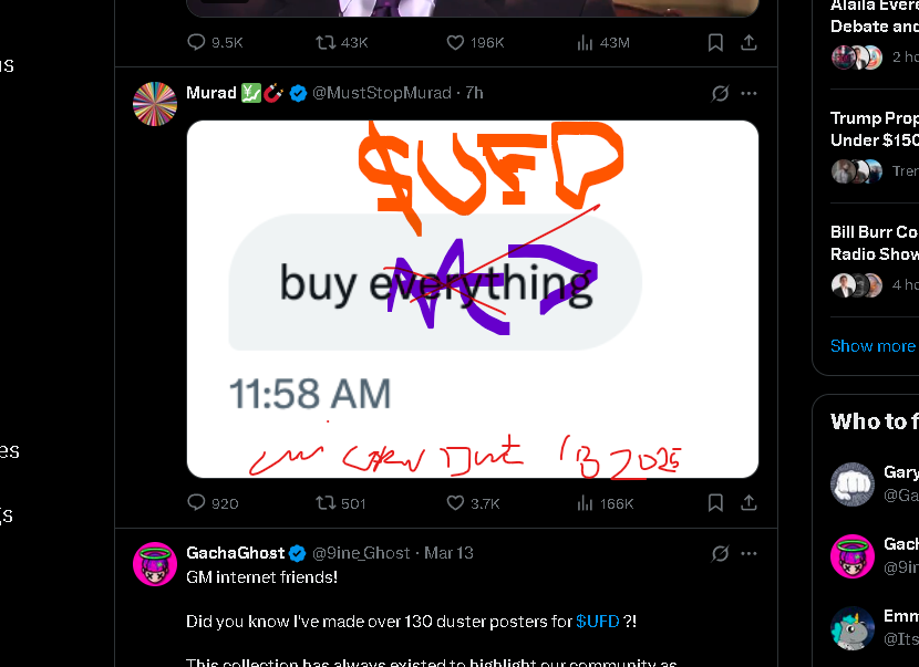 fual4viCS's tweet photo. @gem_insider You know. Even morad and brother said to exchange yaht or house for it $UFD https://t.co/ctCCxrBqDG