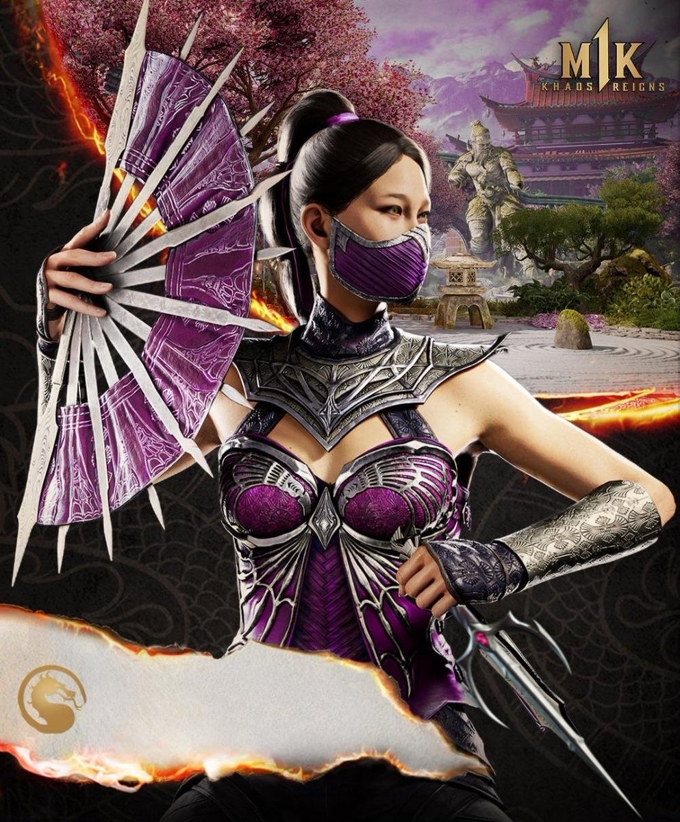 Me in 2019 before Releasing MK11 Mileena :