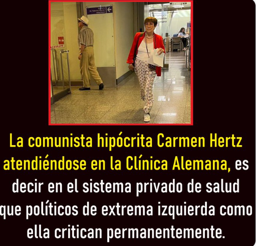 Iherreraa's tweet photo. Estos son los comunistas que quieren terminar con la salud privada y las isapres. https://t.co/JJMWi1s1GX