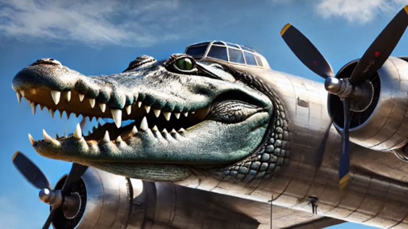 gamehostbros's tweet photo. 🚨Who is Bombardiro Crocodilo 🐊and what did he do to Frigo Camelo? 🚨

Attached is a picture of the Crocodilo in question 👀 https://t.co/csouqpPyWd