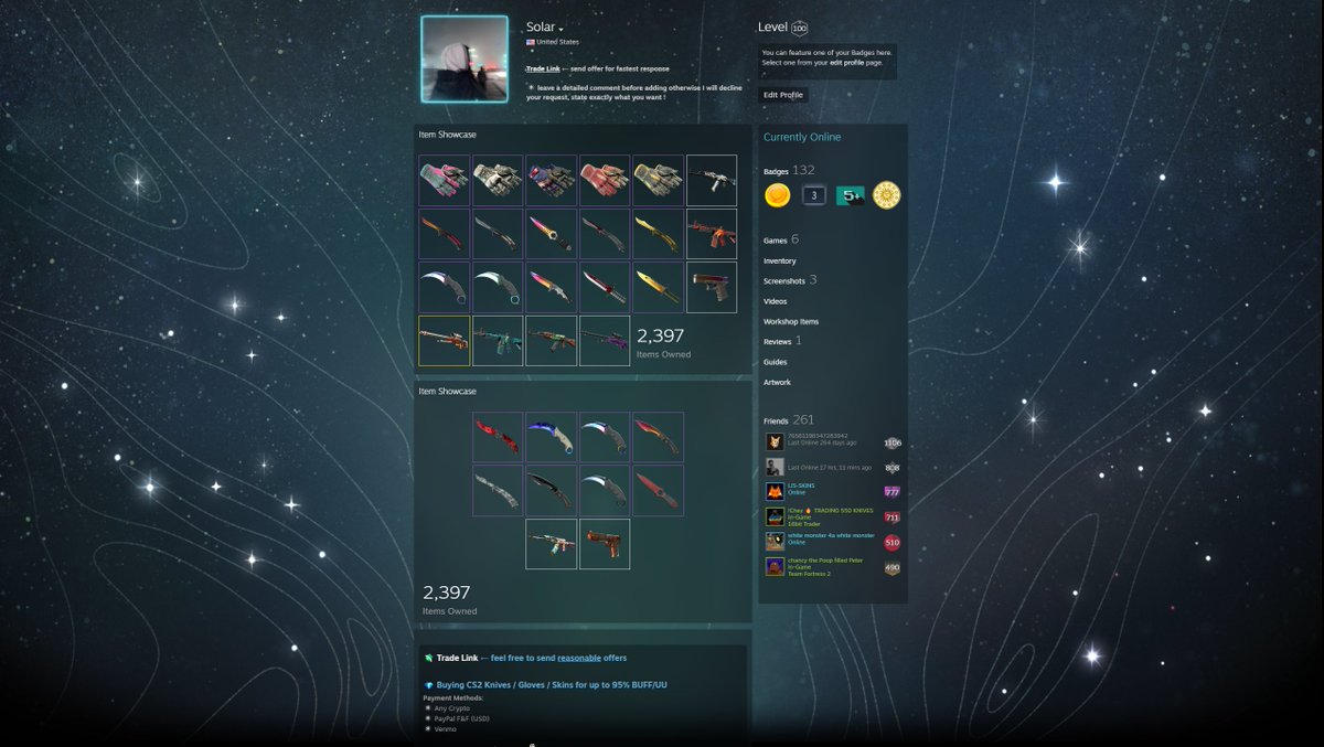 Solar | Buying CS Skins 🇺🇸 tweet media