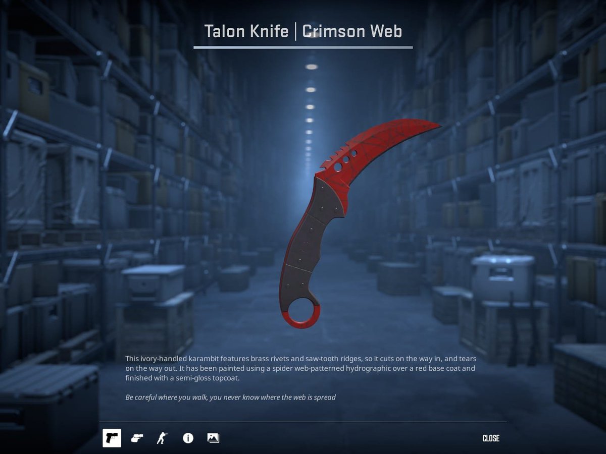 Skinawayscom's tweet image. 🆕 Newly listed!
🥇 $800 - Talon Knife | Crimson Web
🥈 $300 - Survival Knife | Slaughter
🥉 $150 - Gut Knife | Crimson Web
🎁 To win a $10 M4A4 | Neo-Noir (48h)
🔁 Retweet & Follow @Skinawayscom
Join over $10,000 in giveaways on:
🔗 Skinaways.com
#CS2 #CS2Giveaway…