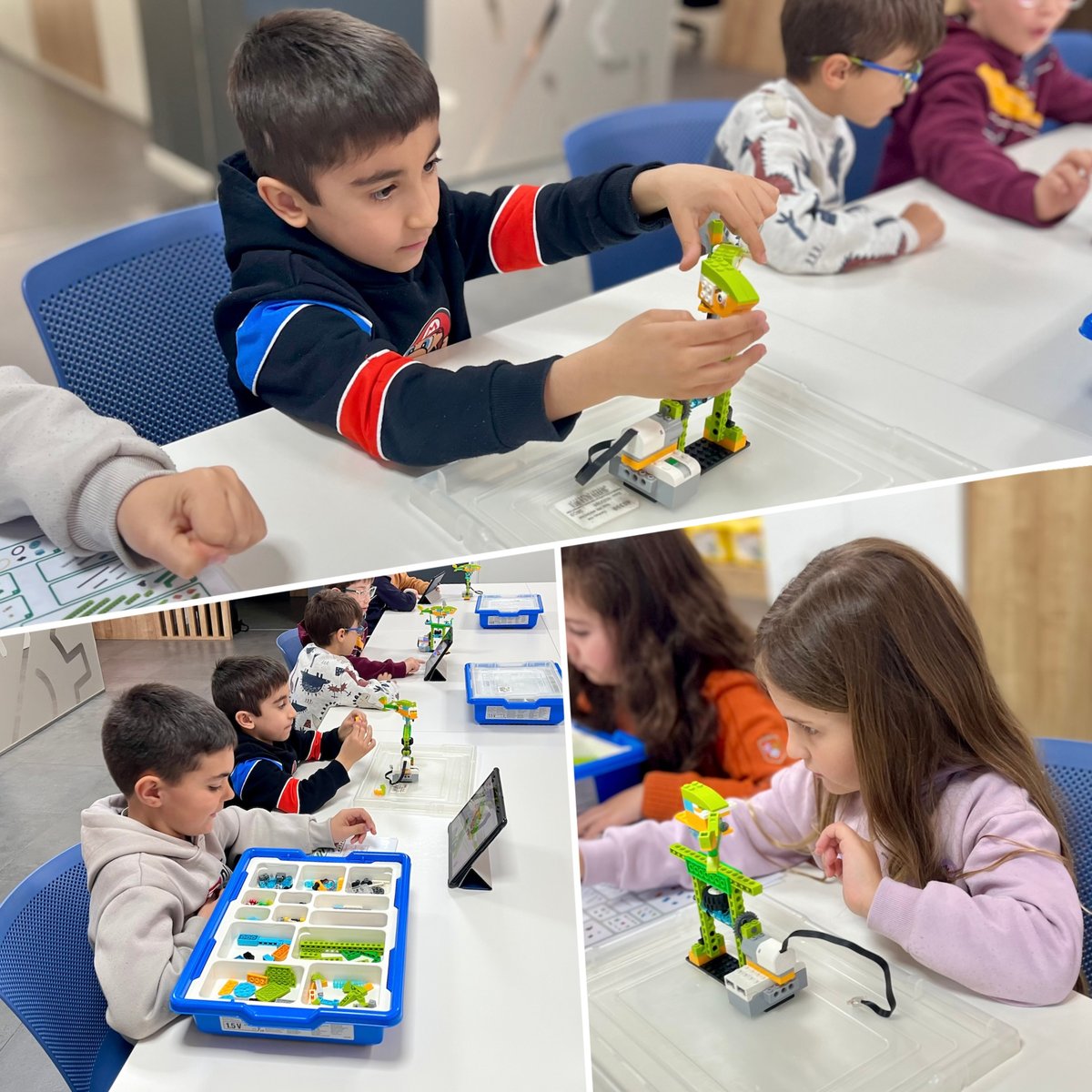Empezamos la semana con nuestros makers Junior y una sesión temática de robótica sobre tiburones repleta de curiosidades 🦈✨

#STEAM #robótica #programación #ciencia #tecnología #extraescolares #educación #TICs #IngeniaKids #Cáceres