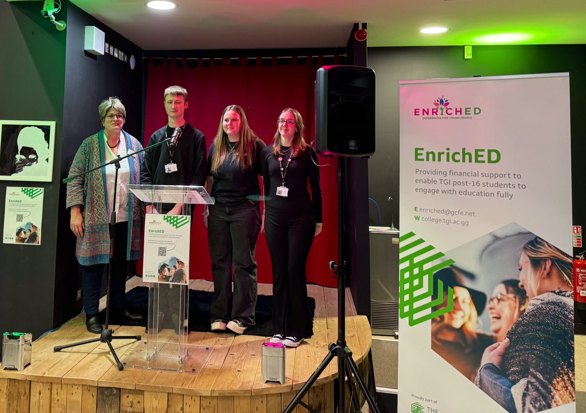 Most Guernsey schools have PTAs, alumni groups &amp; foundations to help support students &amp; their families struggling to support their learning progress, this new charity EnrichED aims to do the same for students at our TGI College - Let’s give it our support! Bit.ly/EnrichED2025
