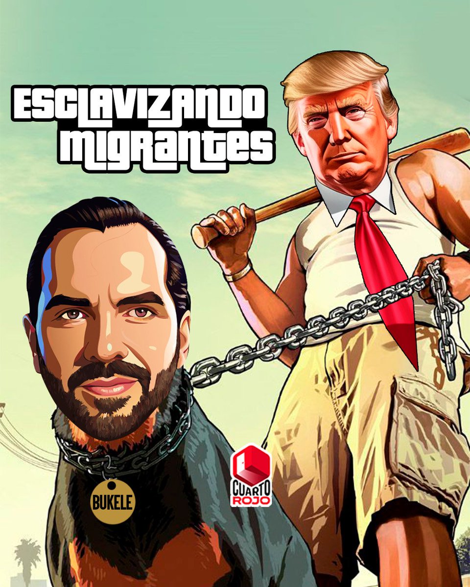 Nayib Bukele es el cachorro imperial dedicado a secuestrar, abusar y maltratar a nuestros migrantes.

Que nadie olvide que estas son las consecuencias de la campaña de odio impulsadas por Maria Corina Machado y sus palangristas.