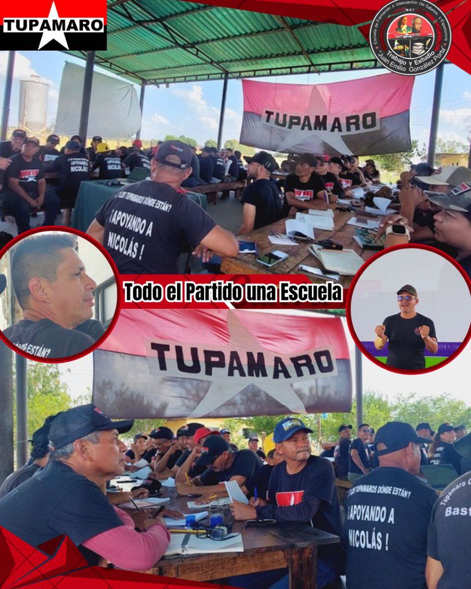 En el módulo de Mando y Conducción nuestro camarada <a href="/azuajemanuelmrt/">Manuel Azuaje</a> desarrolla intercambio de saberes y experiencias sobre El Arte de Mandar, donde las diferentes delegaciones presentes expresan sus puntos de vista para fortalecer la conciencia crítica revolucionaria.