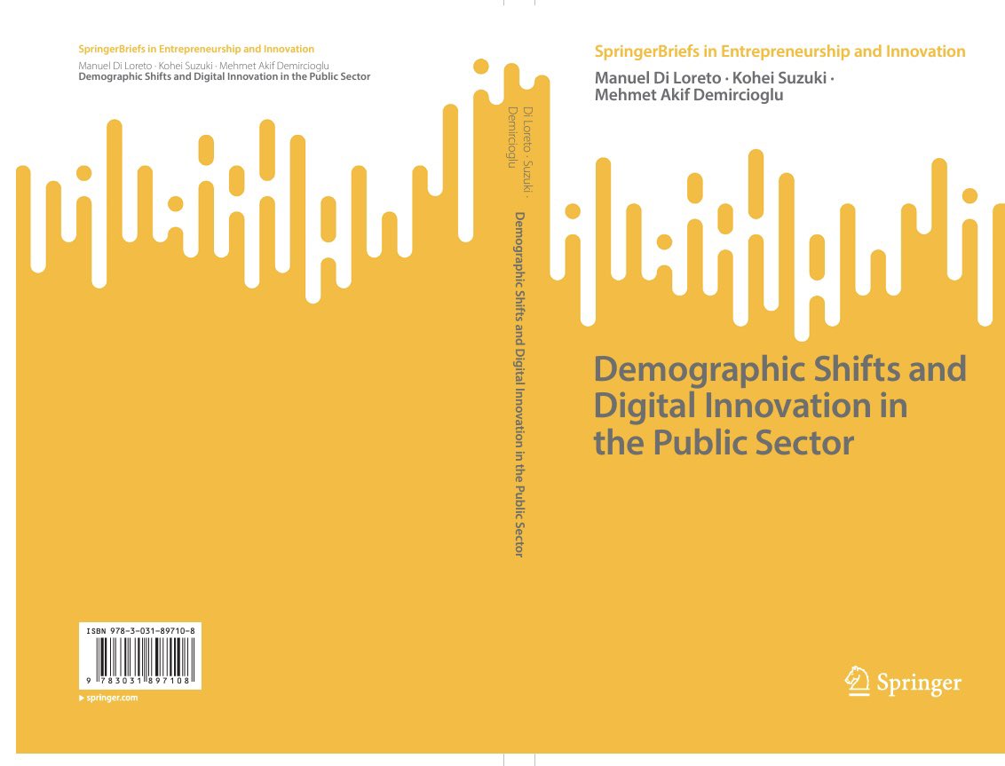 Kohei Suzuki (@kohei2009) on Twitter photo Excited to announce our book with Manuel Loreto, my former master student <a href="/UniLeidenNews/">Leiden University</a> , and <a href="/MehmetdNUS/">Mehmet Akif Demircioglu</a> on demographic decline & digital innovation from <a href="/SpringerNature/">Springer Nature</a> in May! This research builds upon Manuel's insightful master's thesis on 110 Italian municipalities. Excited to announce our book with Manuel Loreto, my former master student <a href="/UniLeidenNews/">Leiden University</a> , and <a href="/MehmetdNUS/">Mehmet Akif Demircioglu</a> on demographic decline & digital innovation from <a href="/SpringerNature/">Springer Nature</a> in May! This research builds upon Manuel's insightful master's thesis on 110 Italian municipalities.