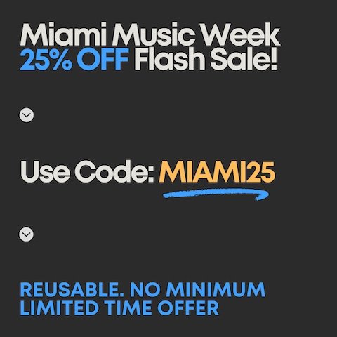 DeepResolute's tweet photo. MIAMI MUSIC WEEK SALE 🌅🏷️ 25% OFF!
NO MINIMUM! Use code MIAMI25
REUSABLE CODE, offer ends soon 🛒🚨
👉Save up @traxsource : 

https://t.co/8s64LUzHLr🔗

#traxsource #housemusic
#dj #newrelease #deephouse #techhouse #afrohouse #undergroundmusic #traxsourcemusic #traxsource2025 https://t.co/0aKB1hGlSD