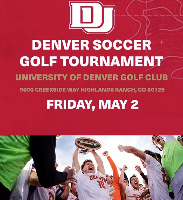 Mark your calendars and register today for the 2025 <a href="/UofDenver/">University of Denver</a> Men's Soccer Golf Tournament on May 2.
✍️: bit.ly/3RhaVFu
#GoPios