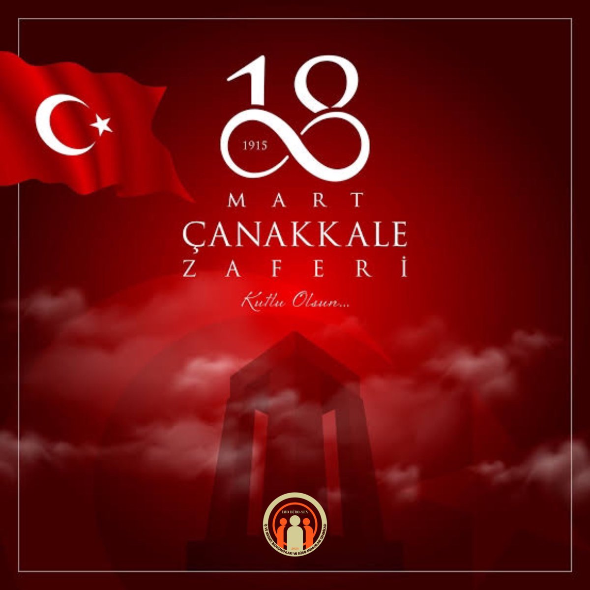 18 Mart Çanakkale Zaferi’nin 110. yıl dönümünde, başta Gazi Mustafa Kemal Atatürk ve silah arkadaşları olmak üzere, vatan uğruna canlarını feda eden aziz şehitlerimizi rahmet, minnet ve saygıyla anıyoruz. Ruhları şad olsun.

#18Mart #Çanakkale #18MartÇanakkaleZaferi