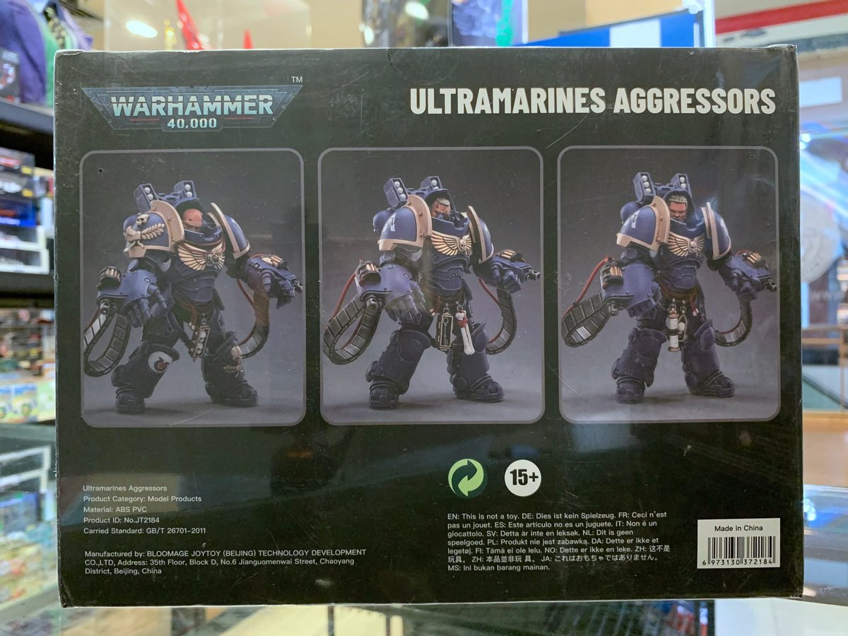 BIOSSHOP's tweet image. Joytoy JT2184 Warhammer 40K Ultramarines Aggressors Set 1:18 Action Figure @joytoy_official 

tokopedia.link/DImvZuRe9Qb

#biosshop #joytoy #joytoywarhammer40k #jualjoytoy