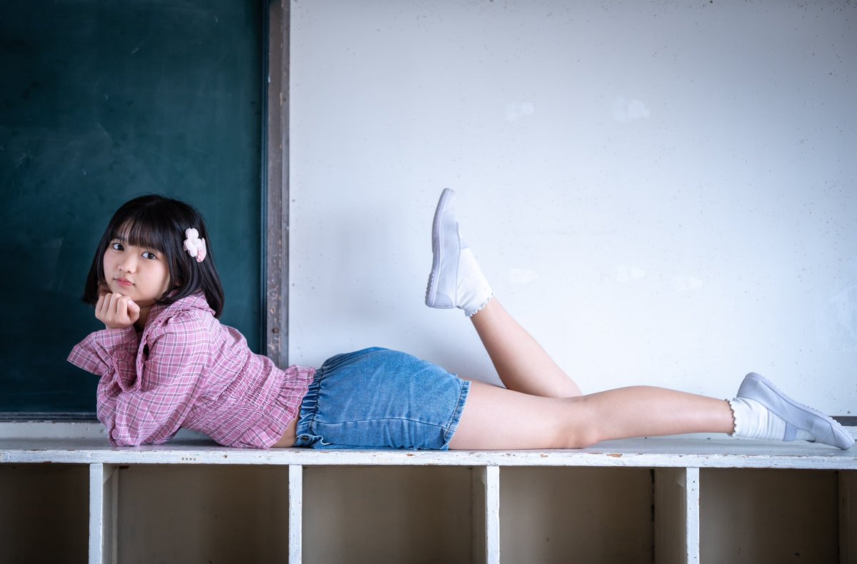 えまえまちゃん（JS6）ラストランドセル撮影😊😊😊 【掲載確認済