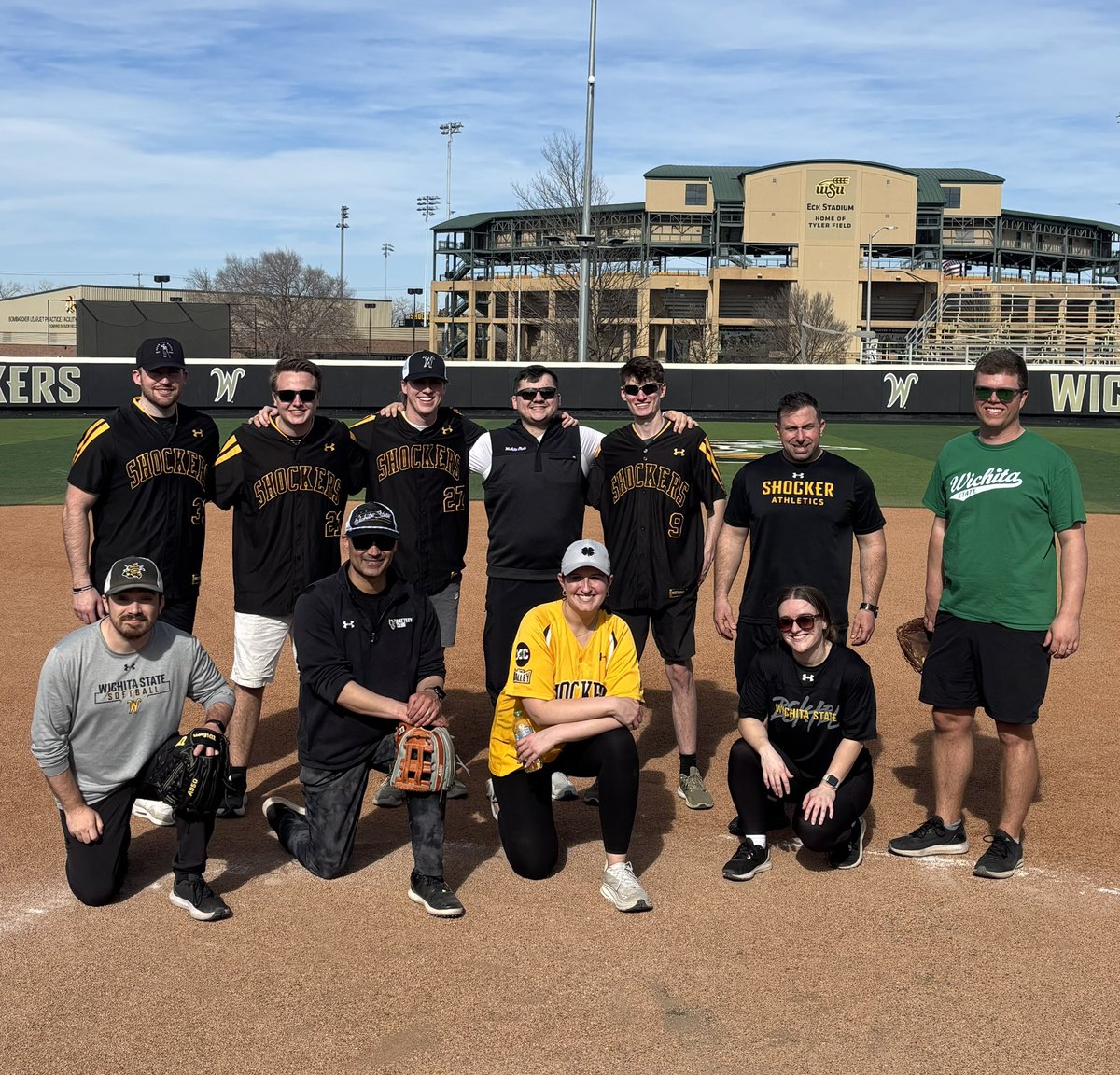 BrentKemnitz's tweet photo. External Ops Softball Final from Wilkins Stadium 🥎

Maddie Stein Mason-98
Steph Wright-97

Walkoff  W  🌾🌾🌾 https://t.co/N75a0jCKml