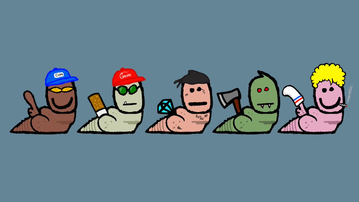 had some fun drawing dicks and butts lately 🤭

will be free to mint for the lads, mfers and dickbutters • based mferdickbutts qualify for airdrops • mint date tba 

drop your <a href="/base/">Base</a> address to secure a freemint spot 🐛🍆🍑