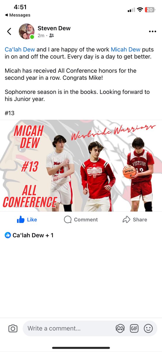 Micah Dew (@micahwdew13) on Twitter photo All conference 13.3ppg <a href="/VortexSportsARK/">Vortex Sports x Prep Hoops AR</a> <a href="/NCAACoachPrice/">Coach Price</a> <a href="/FilmsByfreddy/">FilmsByFreddy</a> <a href="/ArkansasAssault/">Arkansas Assault</a> All conference 13.3ppg <a href="/VortexSportsARK/">Vortex Sports x Prep Hoops AR</a> <a href="/NCAACoachPrice/">Coach Price</a> <a href="/FilmsByfreddy/">FilmsByFreddy</a> <a href="/ArkansasAssault/">Arkansas Assault</a>