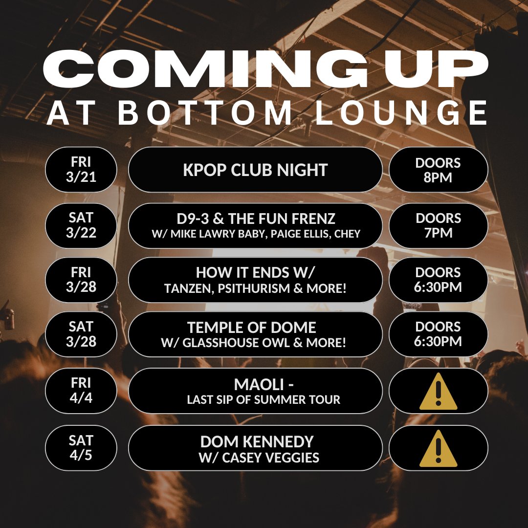 Bottom Lounge tweet media