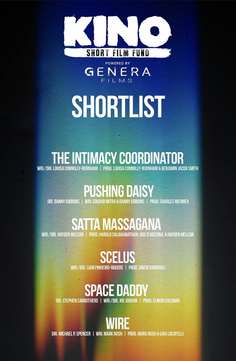 Louisa Connolly-Burnham (@louisacburnham) on Twitter photo A huge thank you to <a href="/kinoshortfilm/">Kino London</a> for shortlisting my next film:
⨠The Intimacy Coordinator ⨠A huge thank you to <a href="/kinoshortfilm/">Kino London</a> for shortlisting my next film:
⨠The Intimacy Coordinator āØ