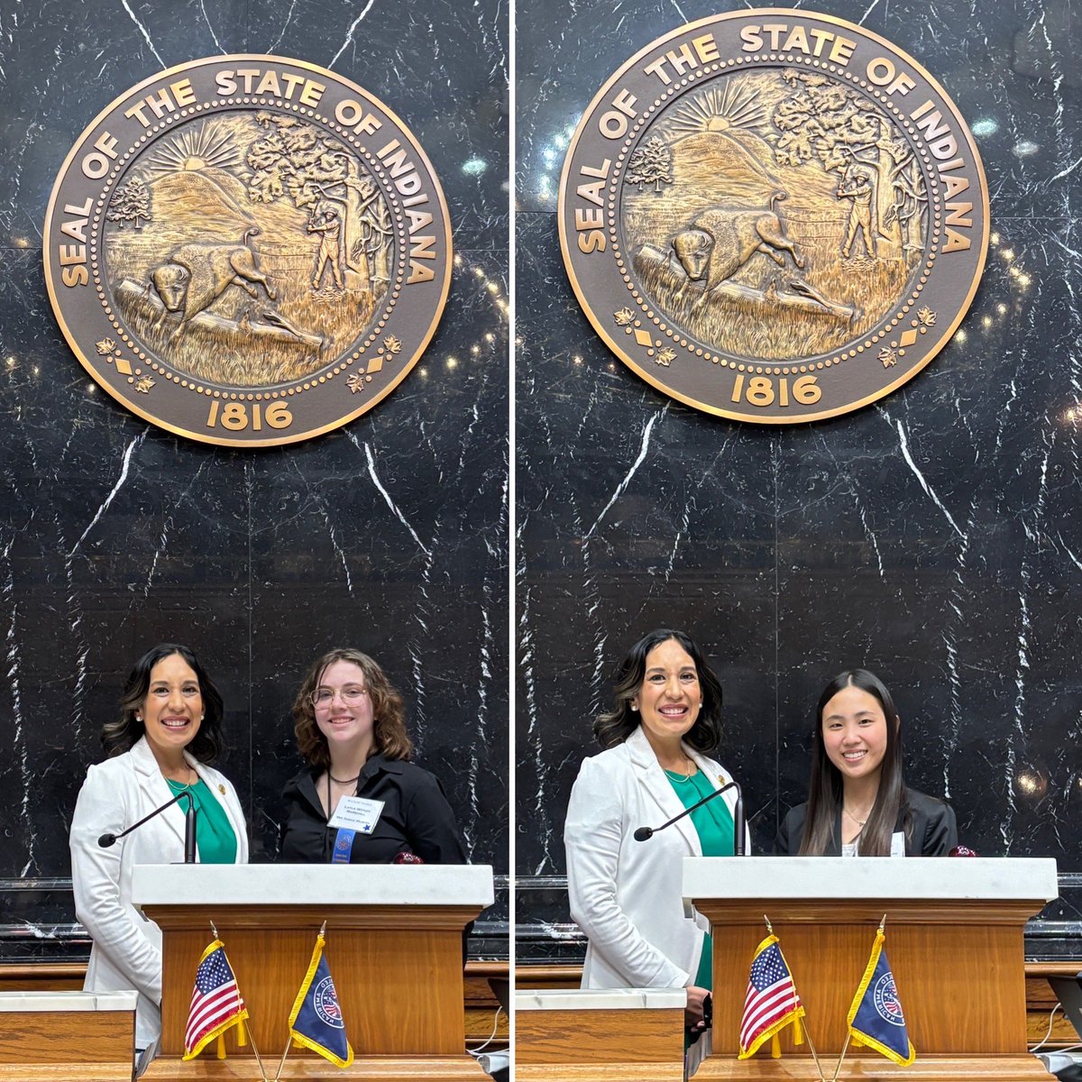 State Representative Victoria Garcia Wilburn (@rep_wilburn) on Twitter photo LUCKY 🍀 to have these awesome Pages join me today from <a href="/RJHHawks/">Riverside JH School</a> and <a href="/myccs/">Carmel Clay Schools</a> Carmel High School 🍀 LUCKY 🍀 to have these awesome Pages join me today from <a href="/RJHHawks/">Riverside JH School</a> and <a href="/myccs/">Carmel Clay Schools</a> Carmel High School 🍀