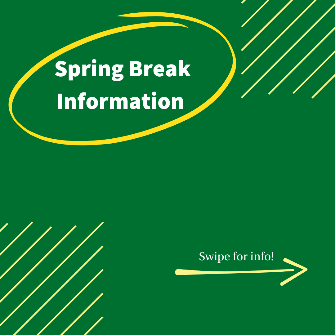 uohousing's tweet image. Happy Finals Week! It is almost time for spring break! Here is some information regarding this week and next week. Good luck with finals! 🦆📚
