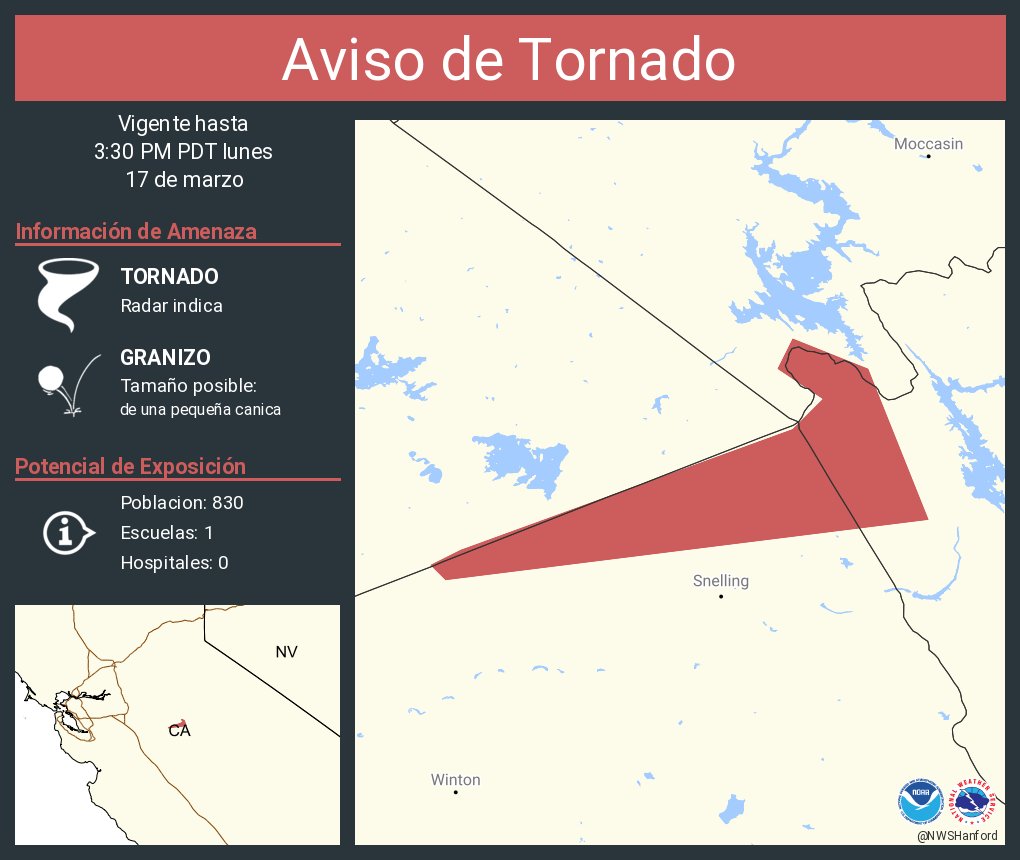 NWS Hanford tweet media