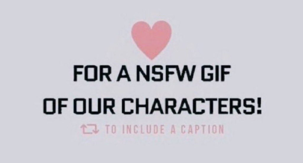 I’ll try my best. Females only though~