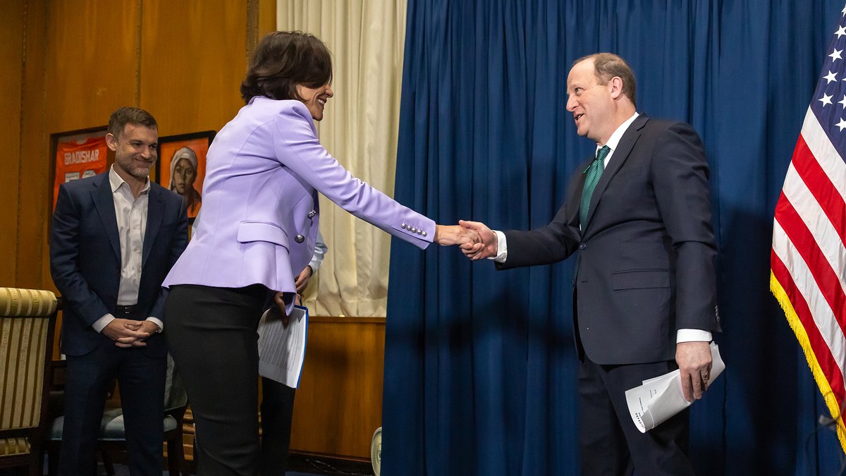Arnold_Ventures's tweet photo. Governor Jared Polis (@GovofCO) and Arnold Ventures announce a $20M partnership that provides catalytic support to help policymakers identify, adopt, and scale programs with a proven record of success. 🧵 https://t.co/GZkKPyvuVk