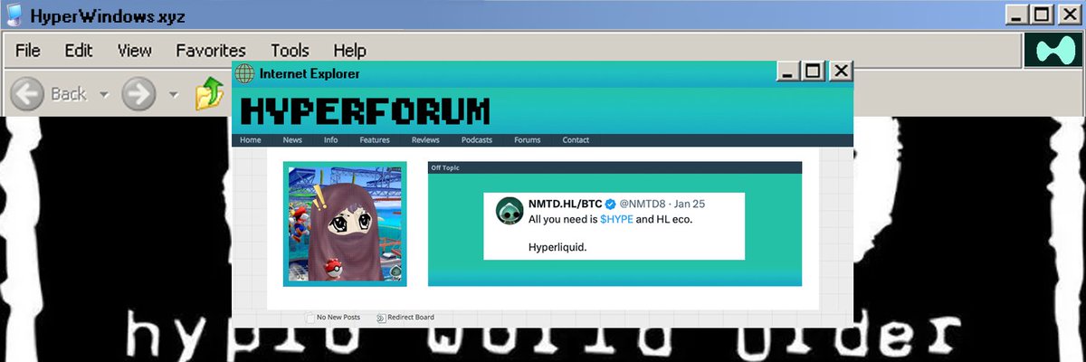 All you need is $Hype and HL eco.

Hyperliquid.
hypio.
HWO
<a href="/HyperWindows/">HyperWindows</a> thanks for the new banner!

#Hypio
#hwo
