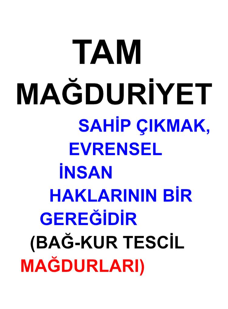 Cengiz (@cengonurcengo) on Twitter photo <a href="/huseyin_alpay_/">Hüseyin Alpay</a> Bağkur tescili mağdurlarının sesi olun❗️🅰️ <a href="/BAGKURDERNEGI/">BAĞKUR VE EMEKLİLERİ DERNEĞİ (BAĞ-DER)</a>
Ayrıcalık değil, adalet İstiyoruz
☝️ 🟣 👇
🍀 #BağkurTescilMağdurları
<a href="/RTErdogan/">Recep Tayyip Erdoğan</a>
<a href="/Akparti/">AK Parti</a>
<a href="/iyiparti/">İYİ Parti</a>
<a href="/MHP_Bilgi/">MHP</a>
<a href="/tcbestepe/">T.C. Cumhurbaşkanlığı</a>
<a href="/TBMMresmi/">TBMM</a>
<a href="/herkesicinCHP/">CHP 🇹🇷</a>
<a href="/eczserkansari/">Serkan Sarı 🇹🇷</a>
<a href="/bbpgenelmerkez/">BÜYÜK BİRLİK PARTİSİ</a>
<a href="/dbdevletbahceli/">Devlet Bahçeli</a> <a href="/huseyin_alpay_/">Hüseyin Alpay</a> Bağkur tescili mağdurlarının sesi olun❗️🅰️ <a href="/BAGKURDERNEGI/">BAĞKUR VE EMEKLİLERİ DERNEĞİ (BAĞ-DER)</a>
Ayrıcalık değil, adalet İstiyoruz
☝️ 🟣 👇
🍀 #BağkurTescilMağdurları
<a href="/RTErdogan/">Recep Tayyip Erdoğan</a>
<a href="/Akparti/">AK Parti</a>
<a href="/iyiparti/">İYİ Parti</a>
<a href="/MHP_Bilgi/">MHP</a>
<a href="/tcbestepe/">T.C. Cumhurbaşkanlığı</a>
<a href="/TBMMresmi/">TBMM</a>
<a href="/herkesicinCHP/">CHP 🇹🇷</a>
<a href="/eczserkansari/">Serkan Sarı 🇹🇷</a>
<a href="/bbpgenelmerkez/">BÜYÜK BİRLİK PARTİSİ</a>
<a href="/dbdevletbahceli/">Devlet Bahçeli</a>