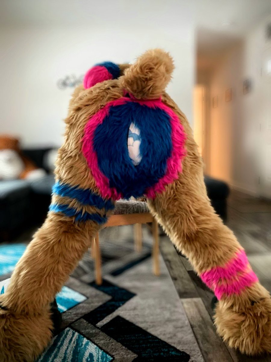 😘 I remembered my protection cause it's #murrsuitmonday. 

#murrsuit #abdl #diaperfur