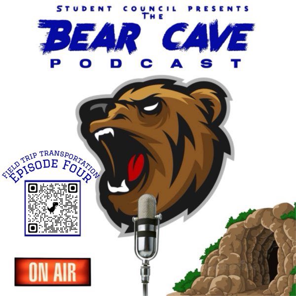 🚍✨ New episode of The Bear Cave! 🐻 

Our student council dives into the highs and hiccups of field trips and transportation—what works, what doesn’t, and how we can make them even better! 

Tune in &amp; hear their takes! 🗣️🎧 

#TheBearCavePod #StudentVoice