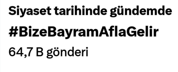 Arkadaşlar ben 55 yaşındayım 3 bin rt yaptım 
Parmaklarım sürekli çalışıyor 
Zamanı müsait arkadaşlardan ricamdır saat 2 ye kadar mahkumun tagını 80 bin yapalım

#BizeBayramAflaGelir
