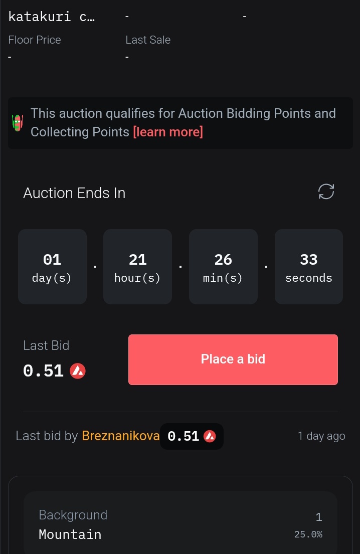 katakuri_nft's tweet image. katakuri holiday update 

still 1 day 23 hours left 

Last bid 0.51

Thanks 
@Breznanikova 

Come join us and let&apos;s have a holiday together 

Links ⤵️

salvor.io/collections/0x…

#thesalvor  #artsalvor #avaxart