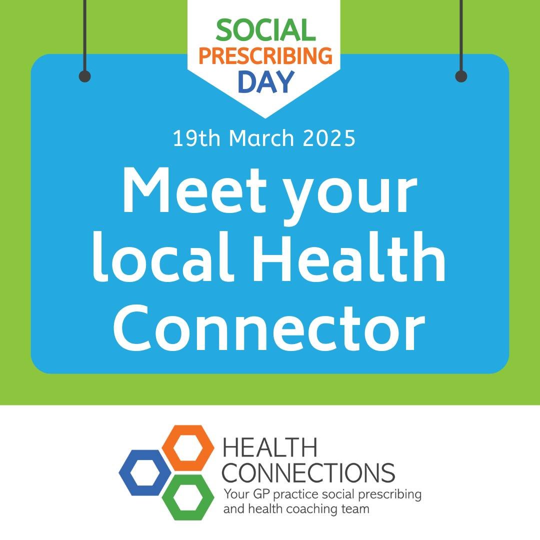 Health Connectors listen to what is impacting your health &amp; wellbeing, help you explore what matters &amp; decide your next steps. Chat to us on Social Prescribing Day:
➡️Frome 4-5pm: Frome Medical Practice
➡️Shepton 10-12pm: Art Bank, Shepton
➡️Street 10-12pm: Fondo Lounge, Street