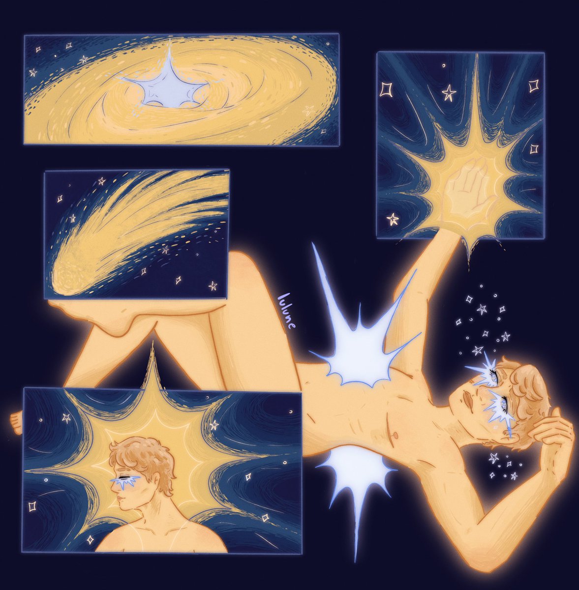 lulune_draws's tweet photo. a star becomes a wish 

#adamraki #heu https://t.co/1bhl4cKPyQ