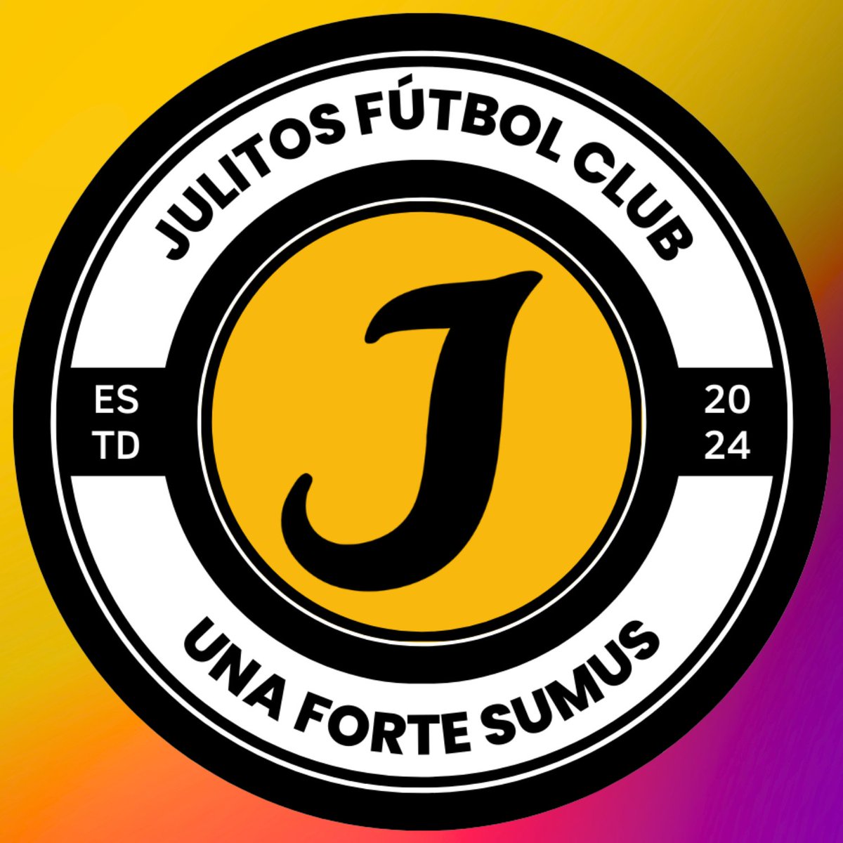 Oficialmente tenemos escudo, PURO PINCHE JULITOS FC💪🏼🎉

#JFC
