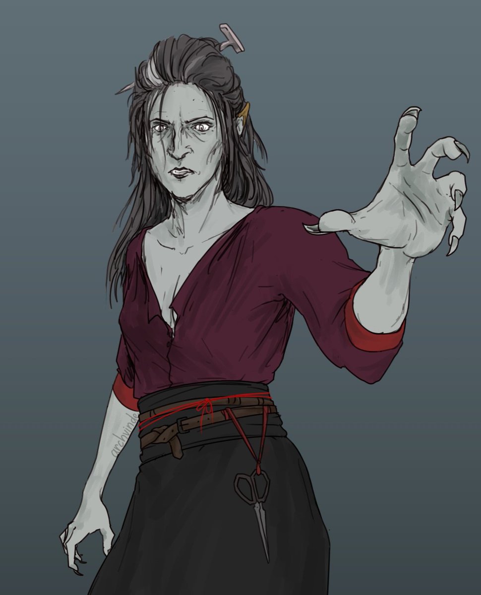 archvinde ✧ fantasy folklore artist tweet media