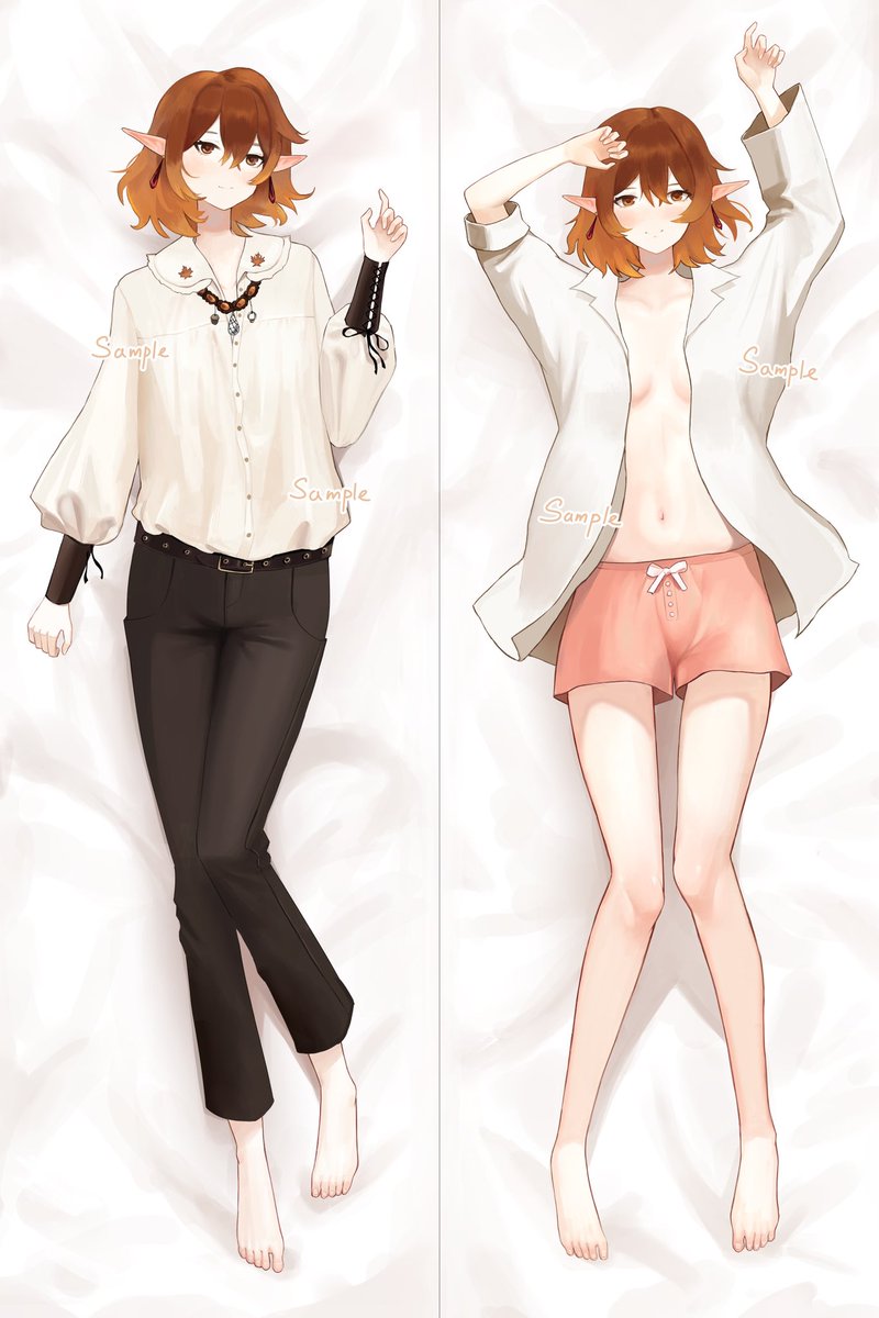 first dakimakura I’ve made ever, really like how it turned out -w-