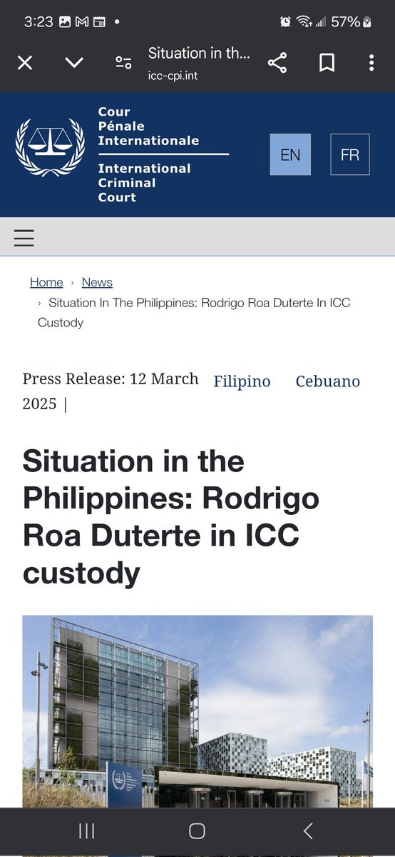 Fromer president Ninoy Aquino after signing the Philippines entry to the ICC
"One day, it will matter."

Salamat Pnoy!