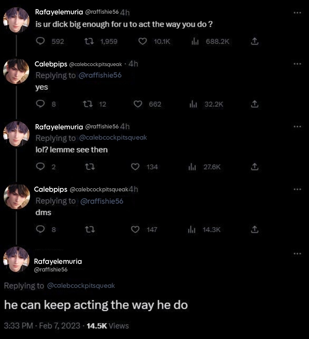 Forearm length, i can attest