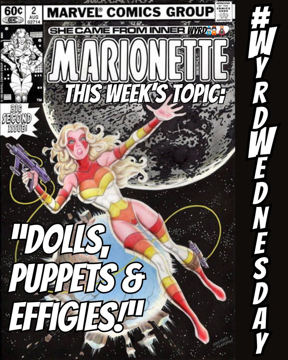 Wyrdlings!

Are you up for a Punch and Judy show this #WyrdWednesday? 

We want to see your wyrd &amp; wynderful

“Dolls, Puppets &amp; Effigies”

for this week’s topic and hear your tales of them, from Henson to Healing Poppets!