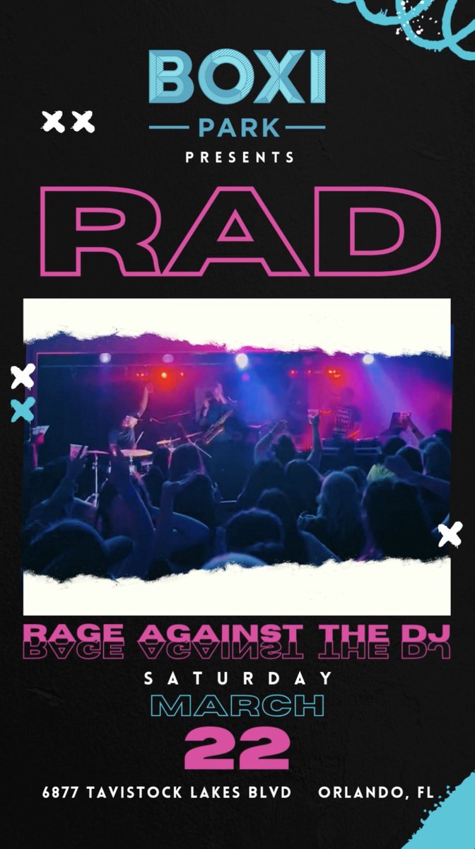 Saturday :: 3.22.2025
Boxi Park - Lake Nona / Orlando, FL
March vs Saturday = RAD weekend vibes! 🤙🏻