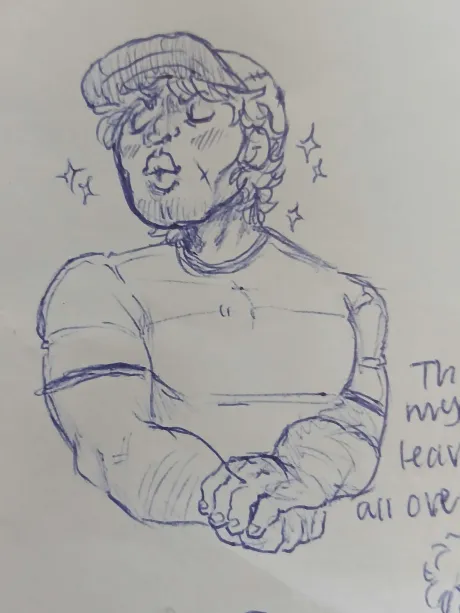 gooperin's tweet photo. i drew this instead of doing history notes #ellisl4d2 #l4d2 #left4dead #left4dead2 https://t.co/O3LkZx2SVp