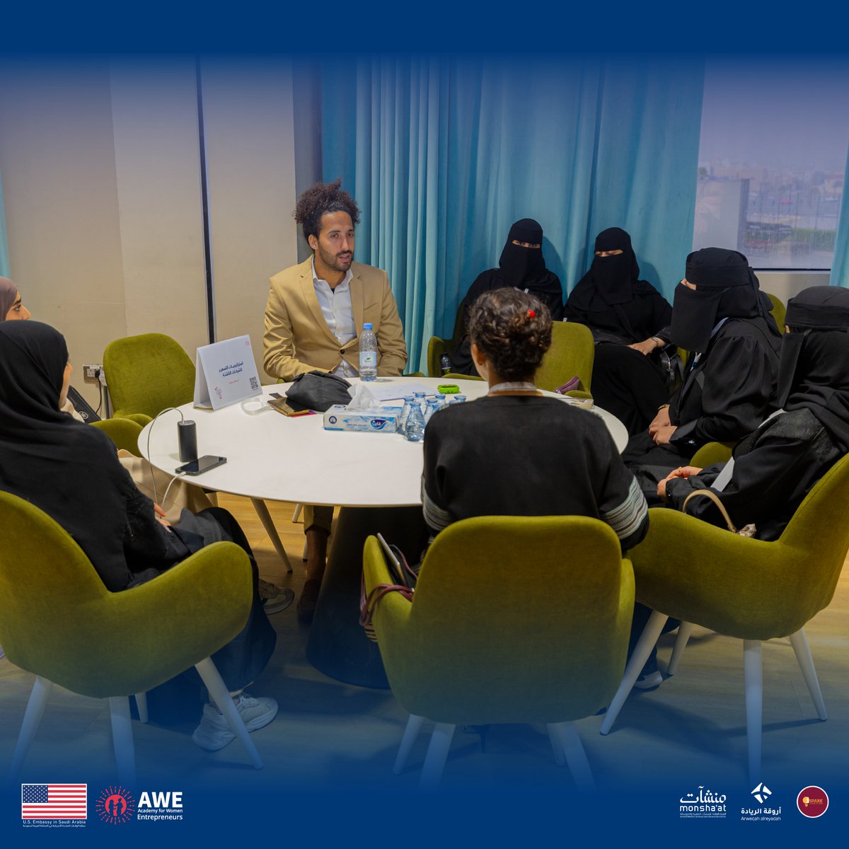 نتقدم بخالص الشكر والتقدير لكل المرشدين والموجهين اللذين شاركوا في حلقات الإرشاد الفردية والجماعية التي تمت بالتوازي مع مسابقة العرض النهائي من برنامج AWE في المملكة العربية السعوديه.🌟

ممتنين لجهودكم الكبيرة في تمكين ودعم رائدات الأعمال السعوديات. 💫

#AWE_KSA #رائدات_الأعمال