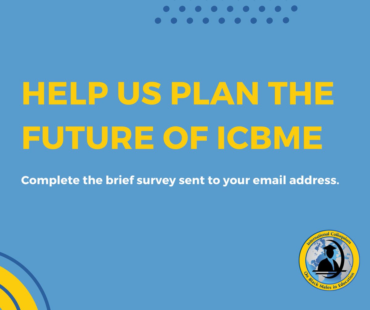 Colloquium on Black Males in Education tweet media