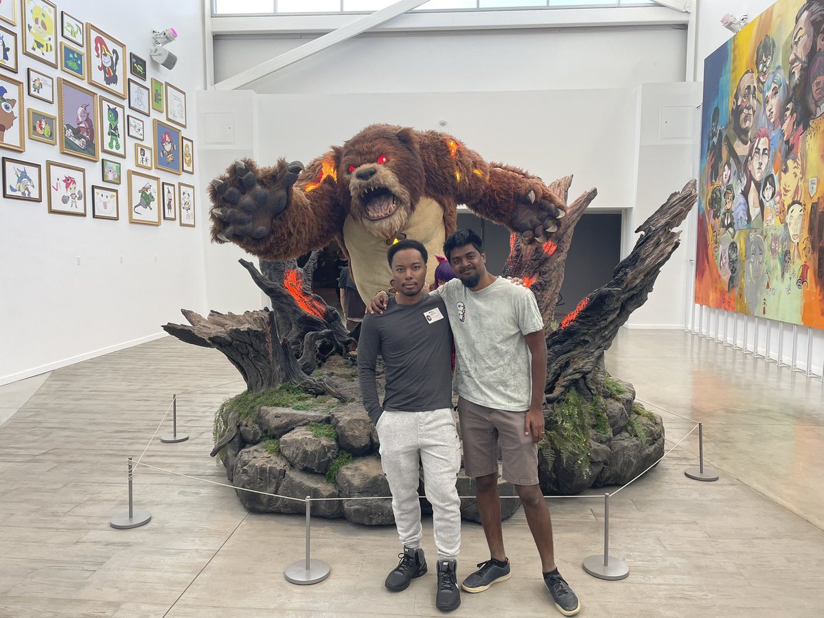 Got to see <a href="/Tensa_The_Sage/">Tensa</a> again and hang out the <a href="/100Thieves/">100 Thieves</a> Rivals team. 

Good luck with the tourney this weekend!