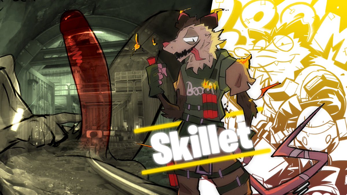 —ＳＫＩＬＬＥＴ　爆発オポッサム (@splodinskillet) on Twitter photo 