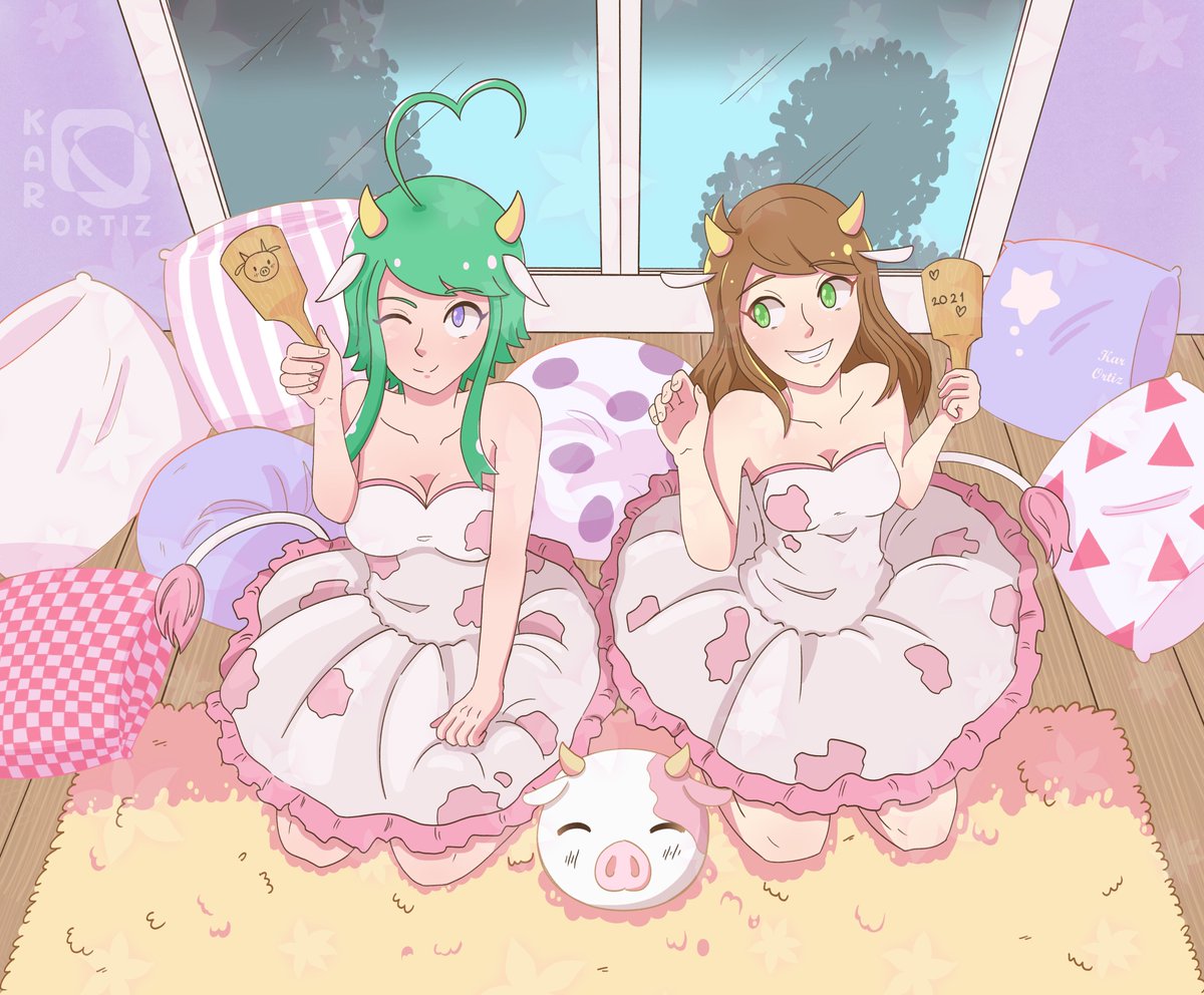 Karortiz08's tweet photo. ๐โจ Did you know 2021 was the Year of the Ox? I just remembered because of this drawing of my character Astrid and me! ๐ฎ๐
#WebtoonCanvas #webtoons #webcomic #comicartist #digitalart #drawings #anothersystem https://t.co/jemznpc4jT