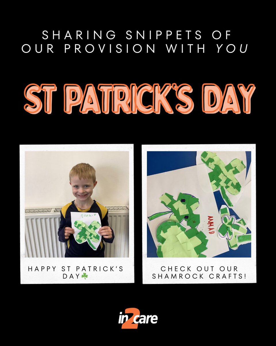 in_2_care's tweet photo. Happy St Patrick's Day!☘️

@WexhamPS https://t.co/T2QzCA3mKC